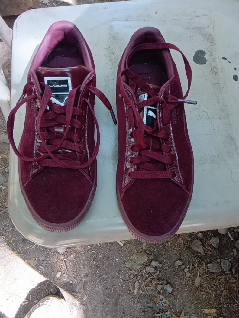 Puma Women's Burgundy Sneakers